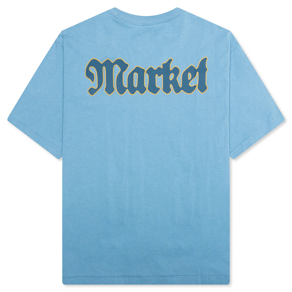 Pure Gold T-Shirt - Sky Blue - Image 2