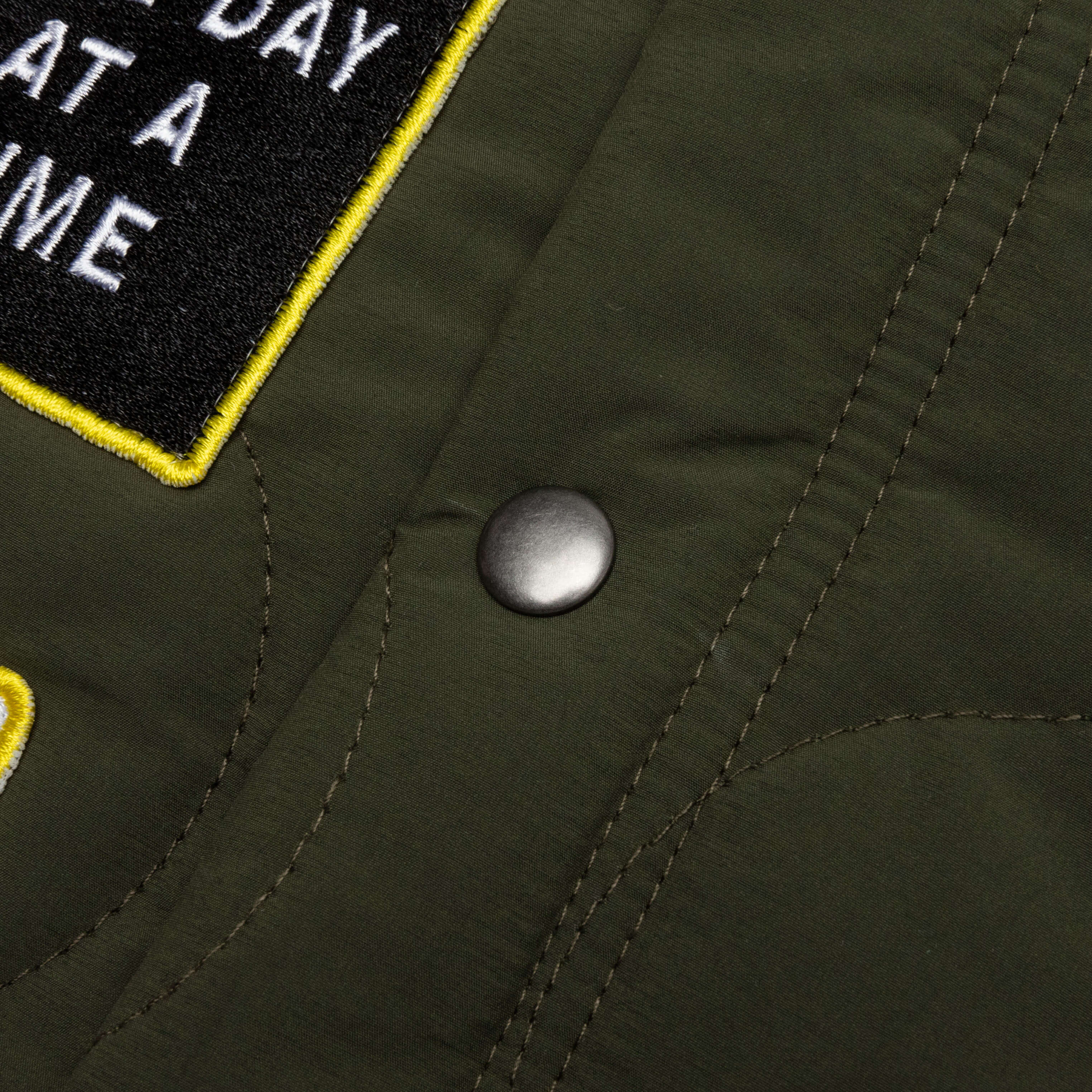 RW Patch Liner Jacket - Green - Image 4