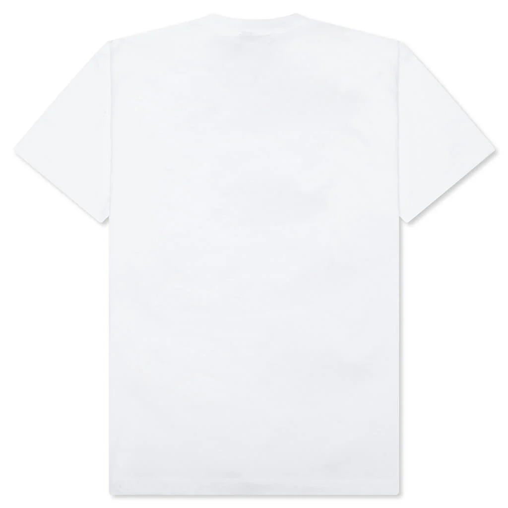 Smiley Call My Lawyer Bear T-Shirt - White - Image 2