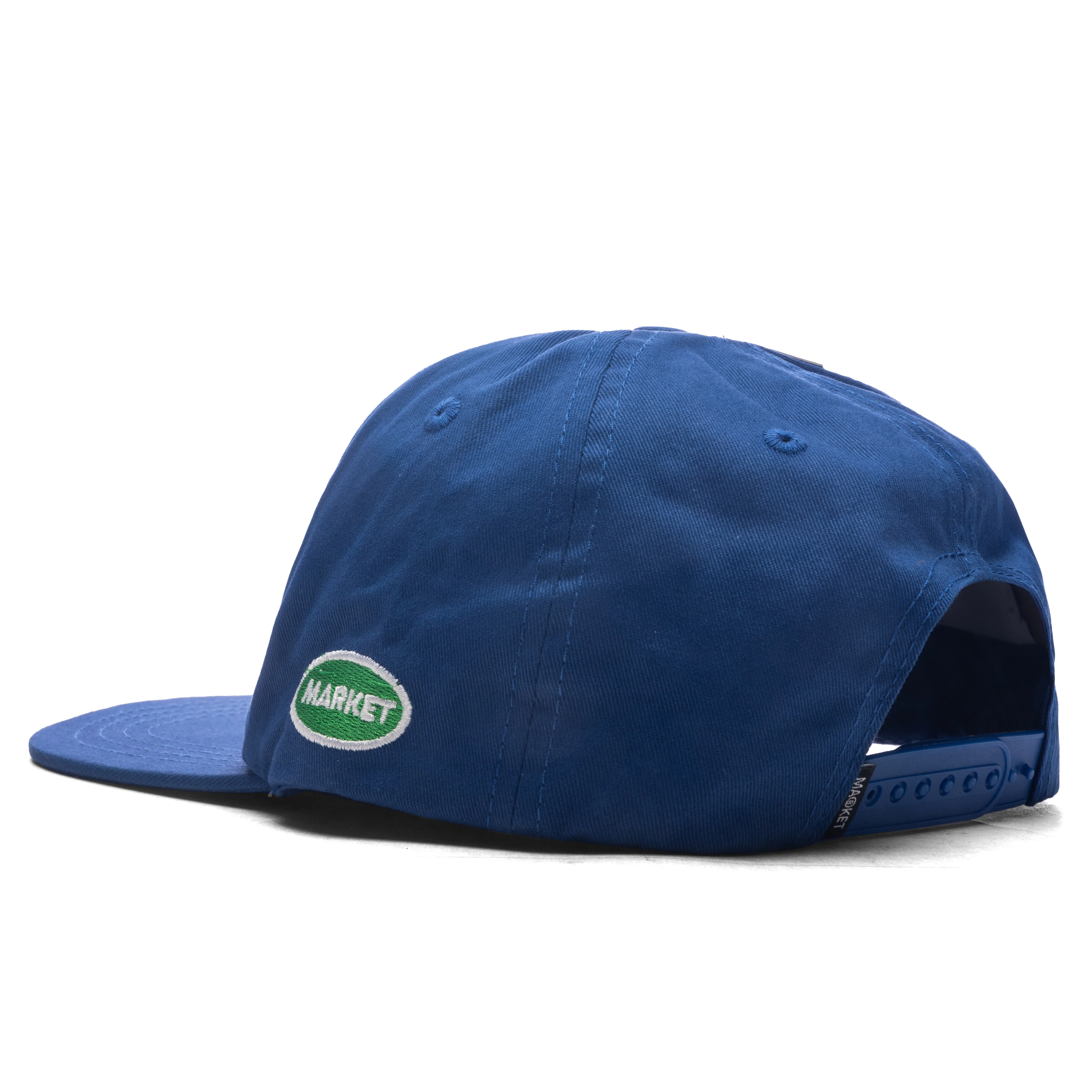 Soft Stitch 5-Panel Hat - Egyptian Blue - Image 4
