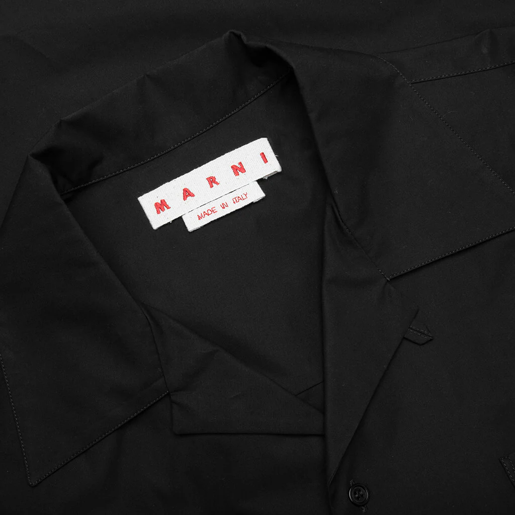 Cuffs Compact Shirt - Black - Image 3