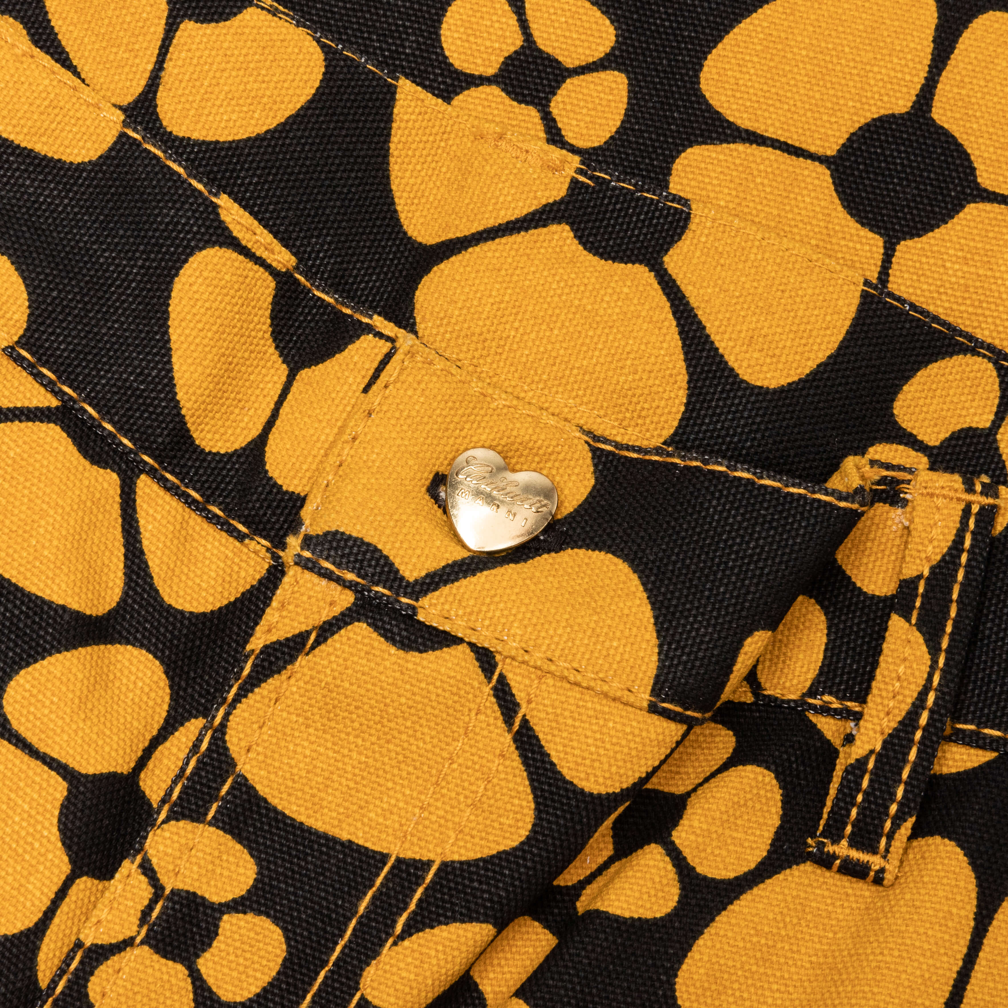 Marni x Carhartt WIP Single Knee Pant - Golden/Yellow - Image 3