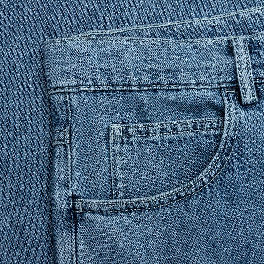 Marni x No Vacancy Inn Blue Chambray 5 Pocket Pants - Iris Blue - Image 5