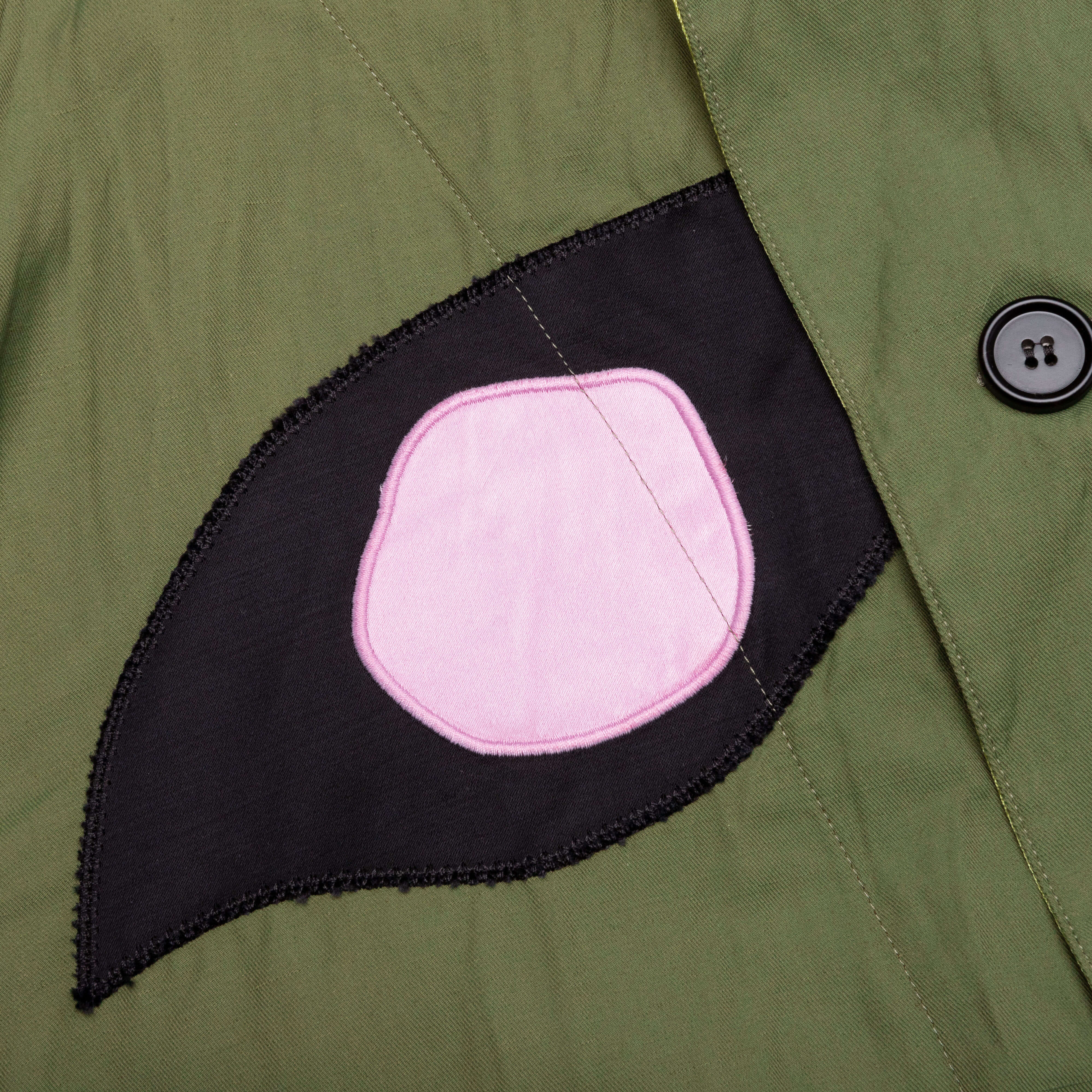 Marni x No Vacancy Inn Gabardine Jacket - Stone Green - Image 4
