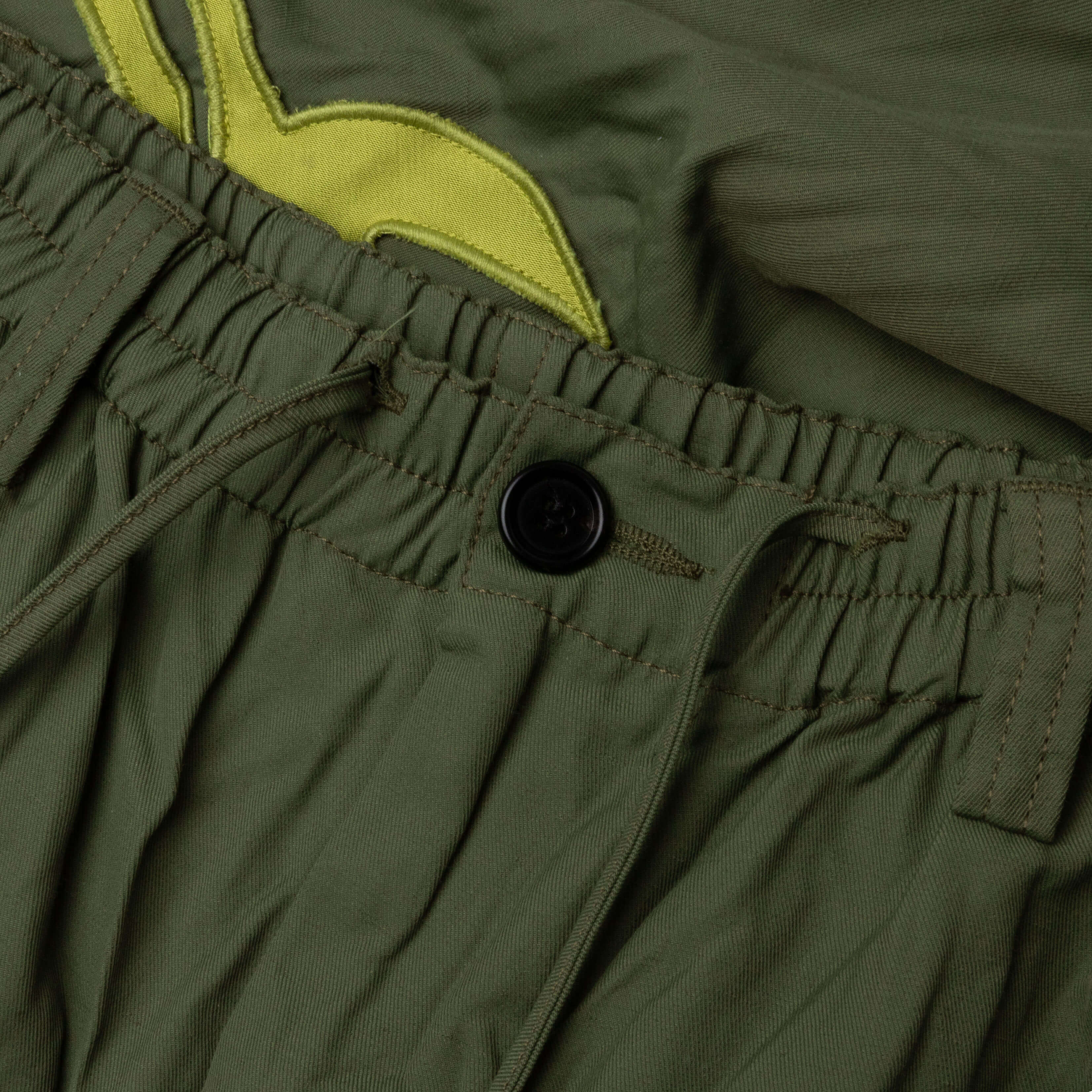 Marni x No Vacancy Inn Gabardine Pants - Stone Green - Image 3
