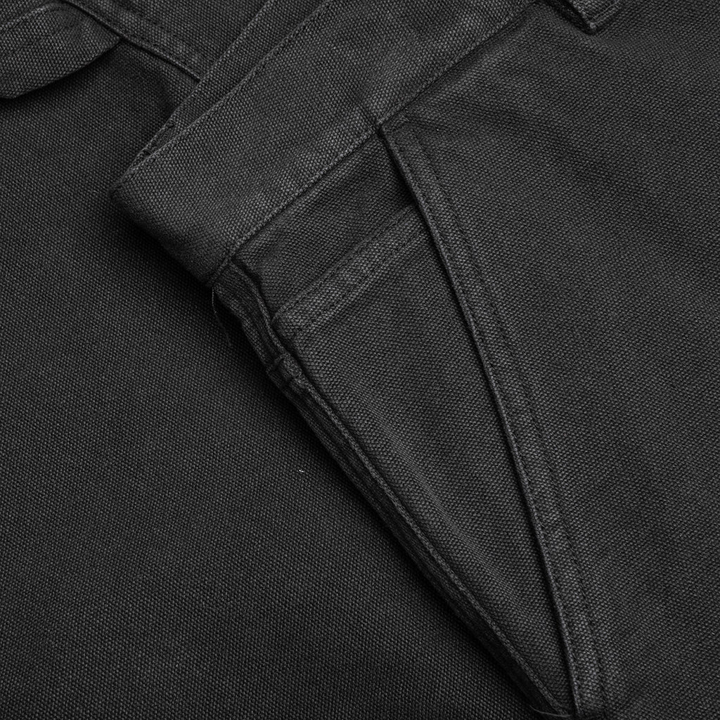 Cut Off Carpenter Short - Black - Image 3
