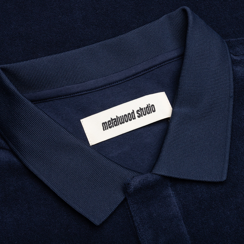 Medieval Terry Polo - Navy - Image 3