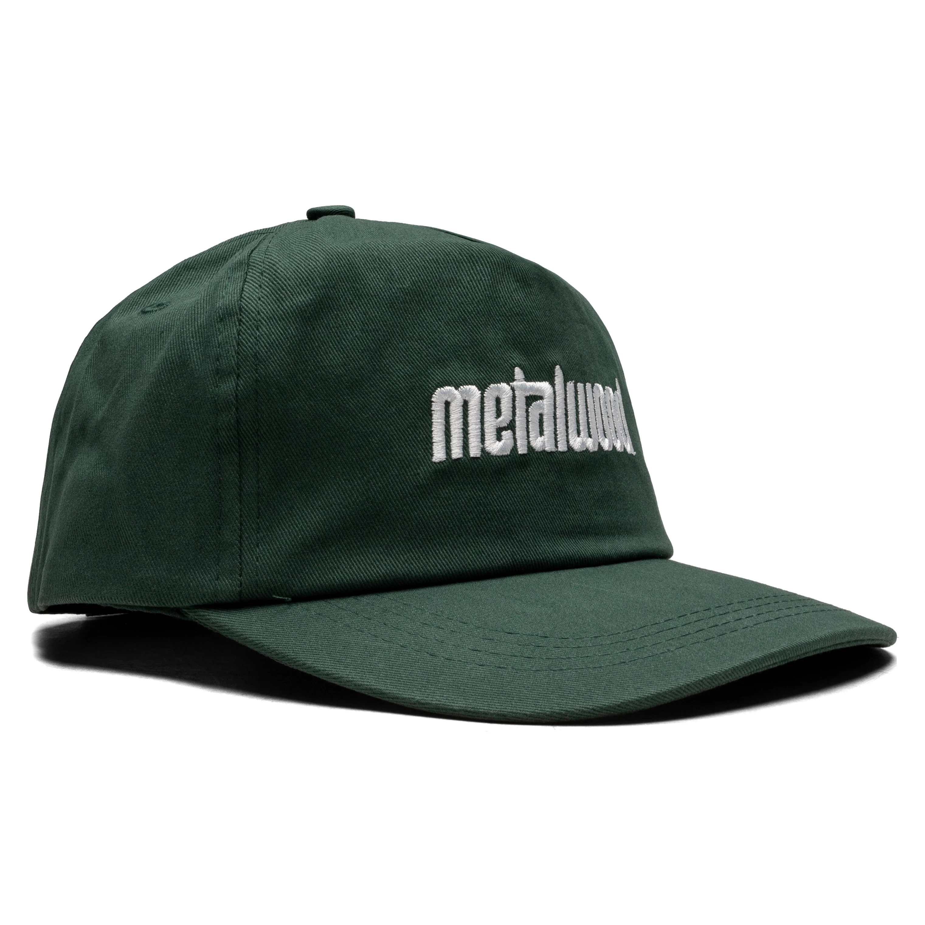Metal Logo 5-Panel Hat - Spruce - Image 3