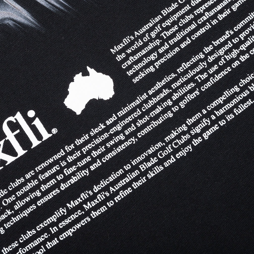 Metalwood x Maxfli Aussie Blade T-Shirt - Black - Image 5