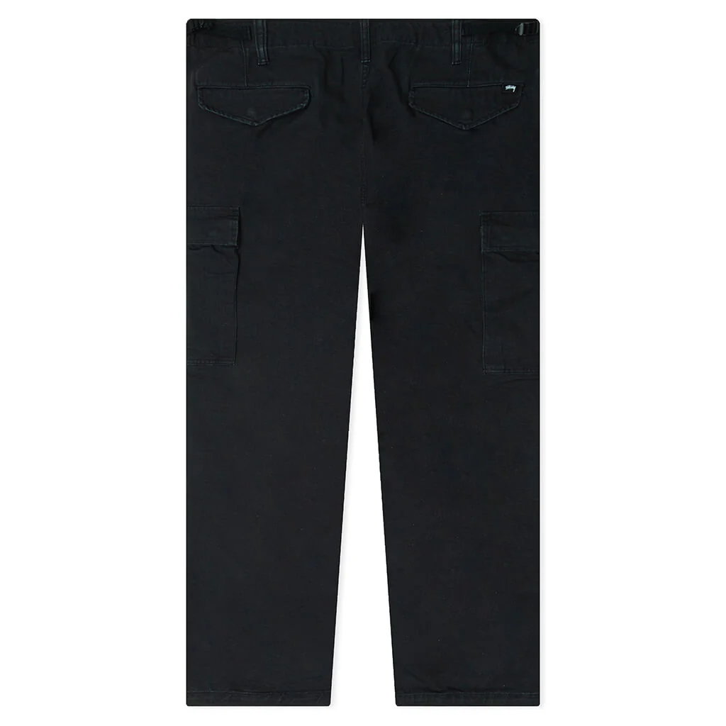 Military Cargo Pant Ripstop - Black - Image 2