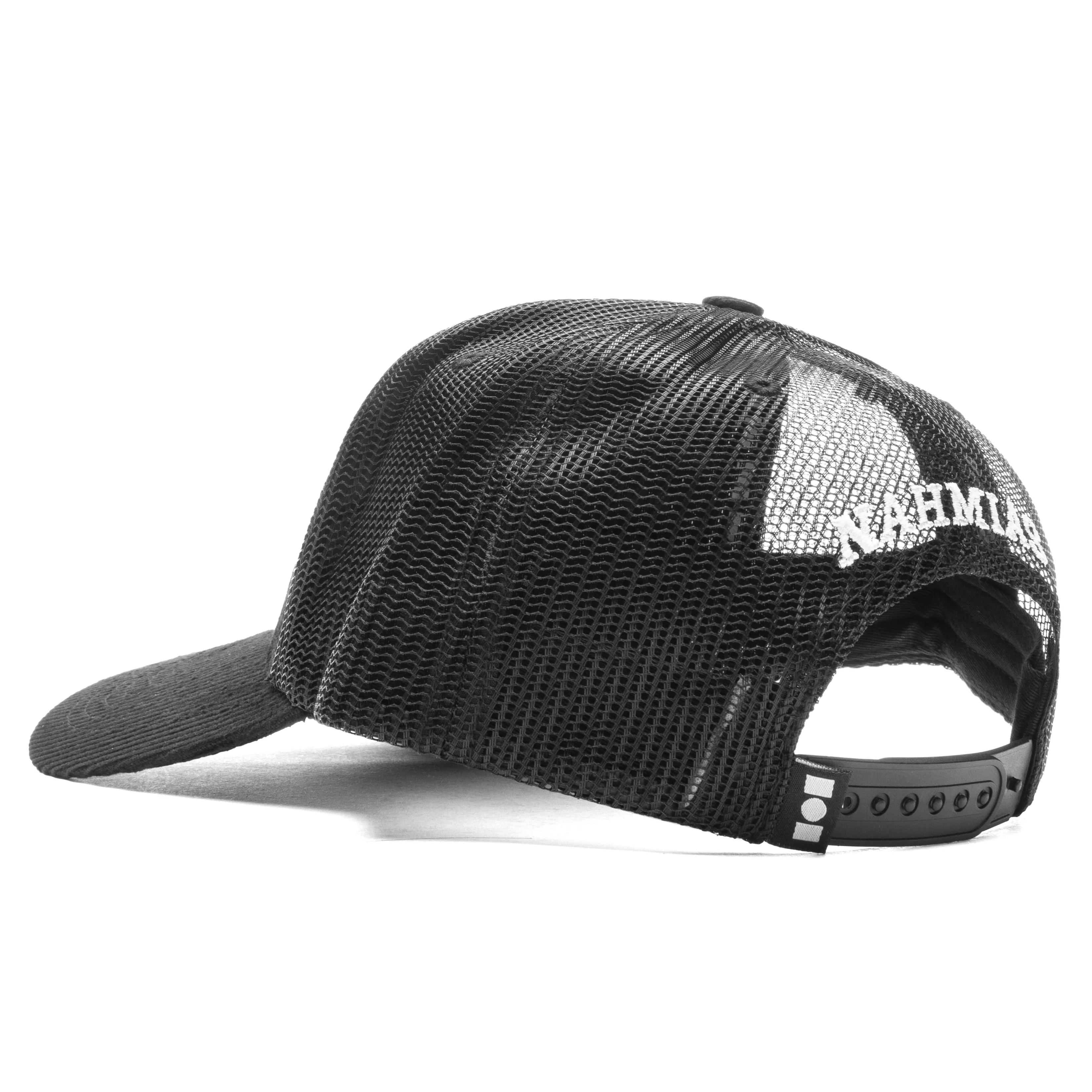 Miracle Academy Corduroy Trucker Hat - Black - Image 4
