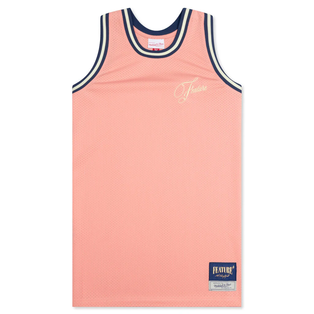Feature x Mitchell & Ness Jersey - Pink