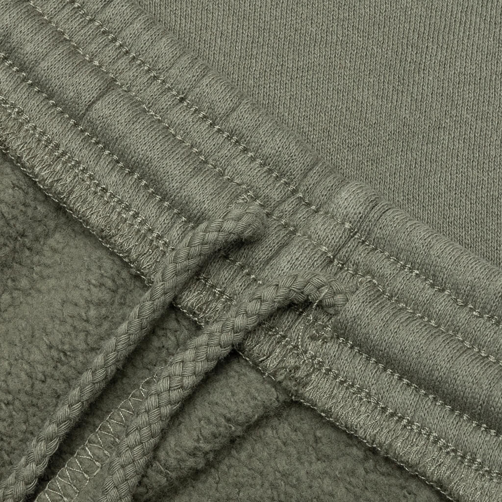 Wordmark Sweatshorts - Olive - Image 5
