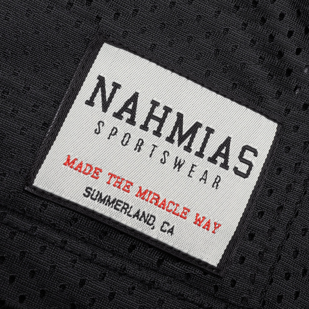 24 Mesh Boxy Jersey - Black - Image 3
