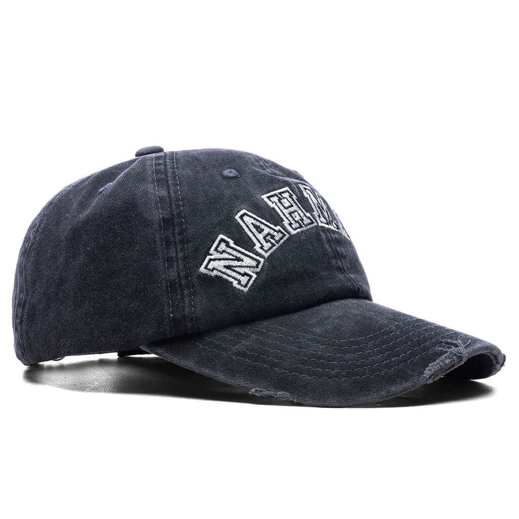 Nahmias Chenille Dad Cap - Off Black - Image 3