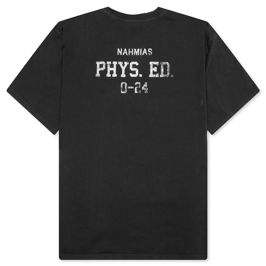 Physical Education Boxy T-Shirt - Off Black - Image 2