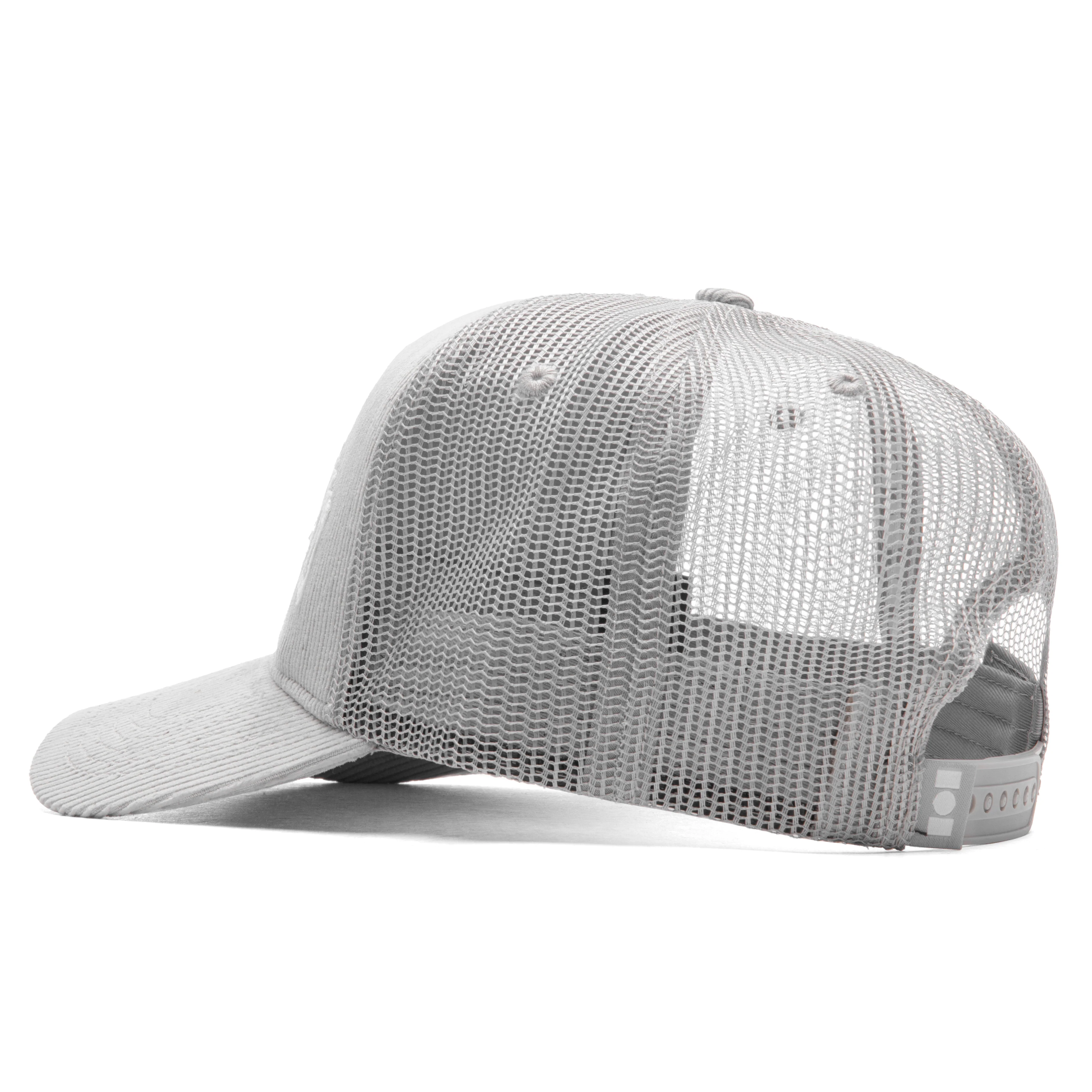 Summerland Corduroy Trucker Hat - Grey - Image 4