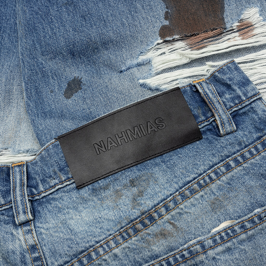 Wide Jeans - Light Wash - Image 4