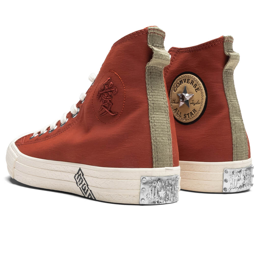 Converse x Naruto Chuck Taylor All Star Hi - Natural Ivory/Ritual Red/Black - Image 3