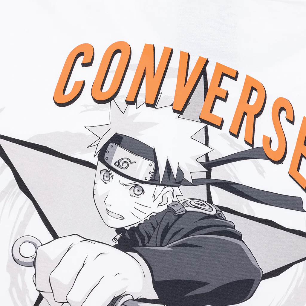 Converse x Naruto Tee - White - Image 4