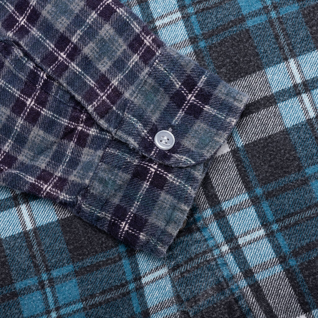 7 Cuts Wide Flannel Shirt - Assorted - Image 5