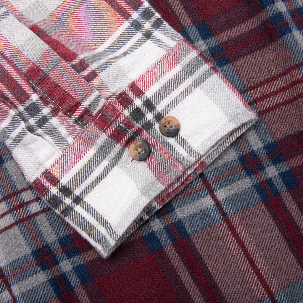 7 Cuts Zipped Wide Shirt - Assorted - Image 5