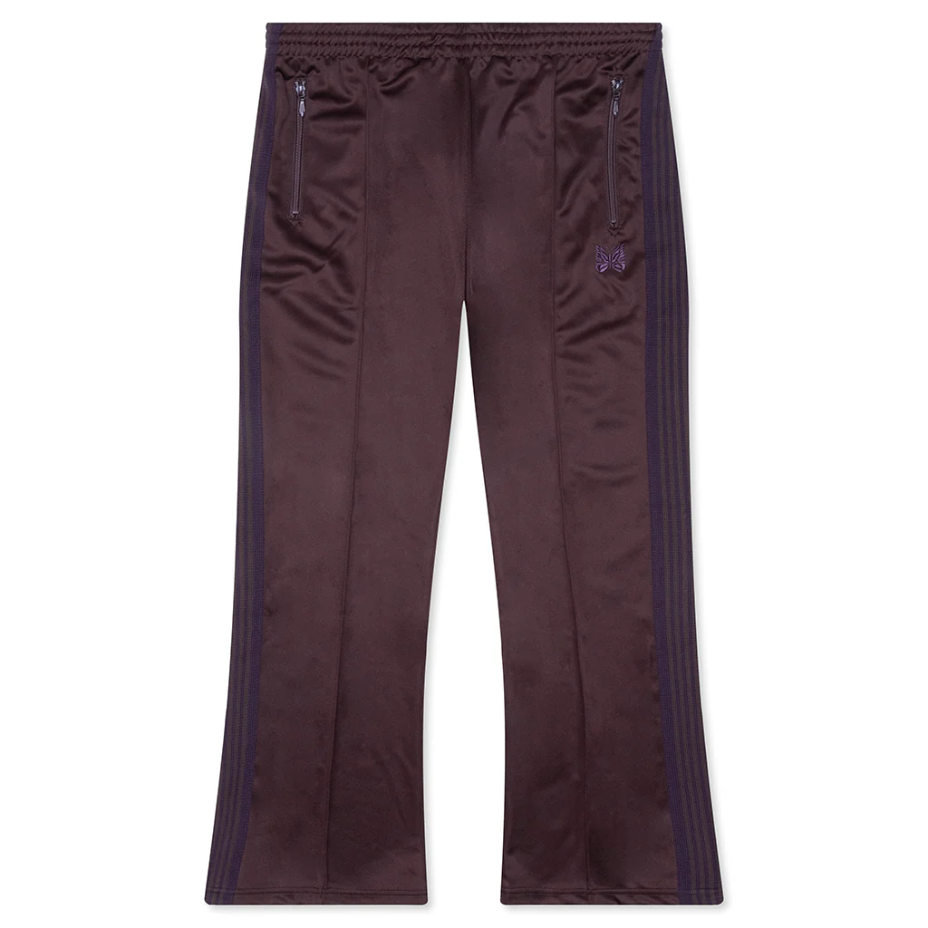 Boot Cut Track Pant - Dark Brown