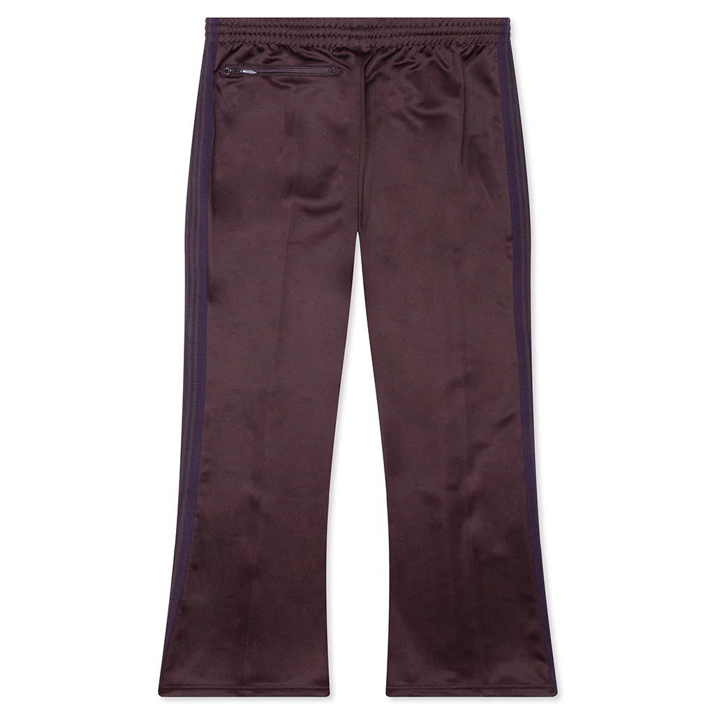 Boot Cut Track Pant - Dark Brown - Image 2