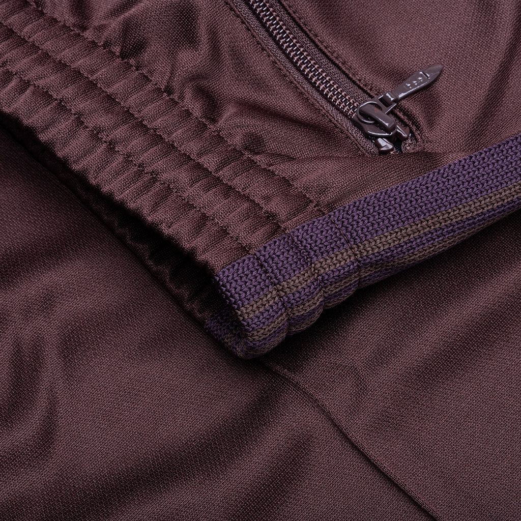 Boot Cut Track Pant - Dark Brown - Image 5