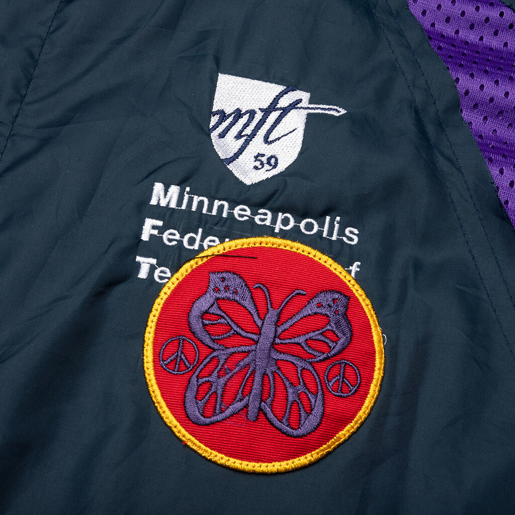 Coach Jacket Covered Jacket - Purple - Image 3
