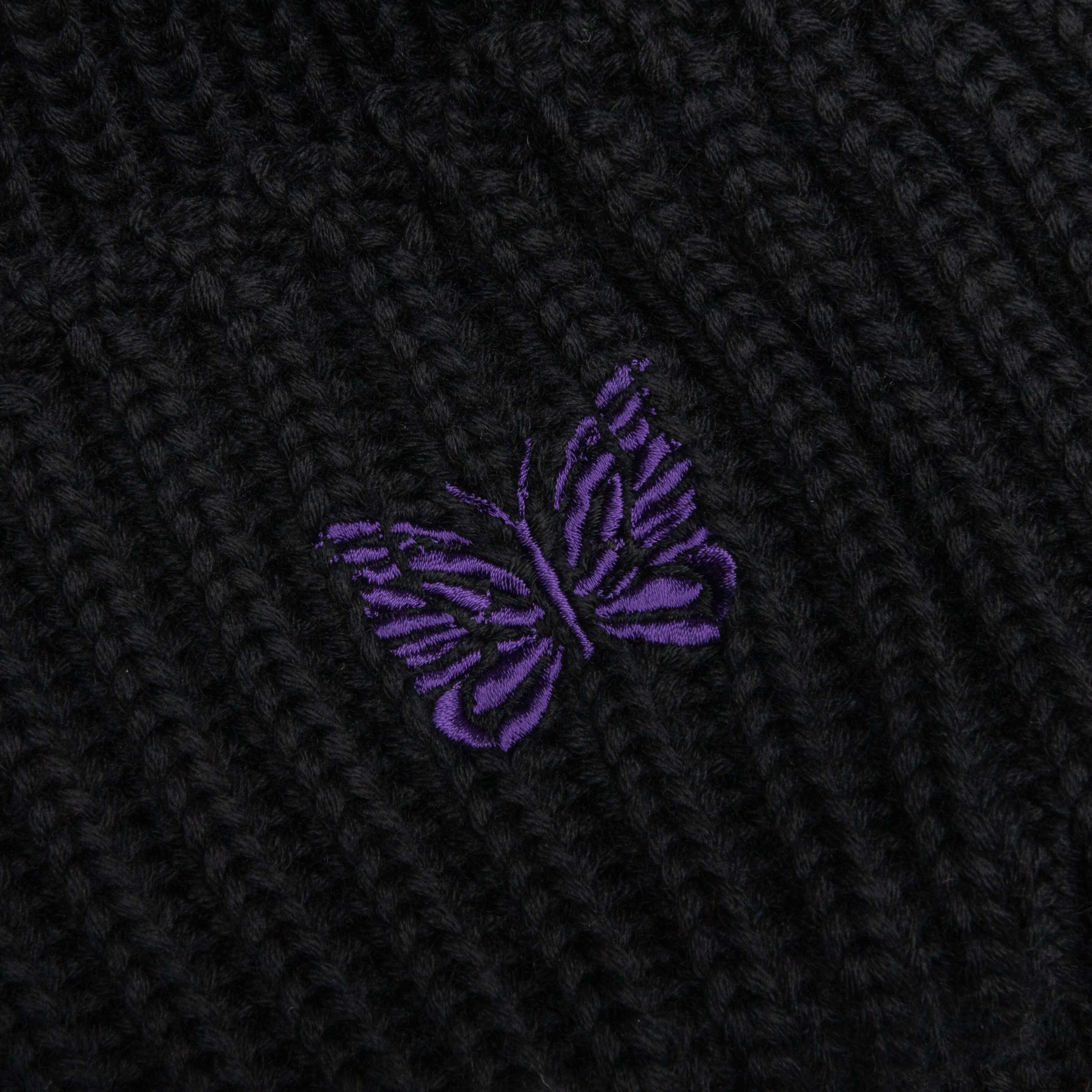 Merino Wool Watch Cap - Black - Image 3