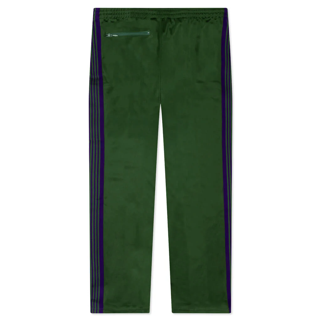Narrow Track Pant Poly Smooth - Ivy Green - Image 2