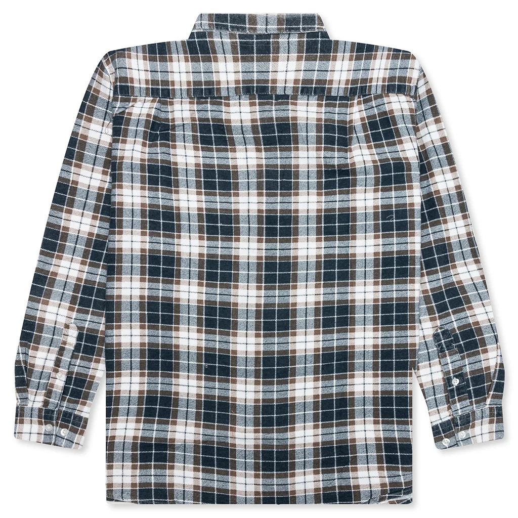 Ribbon Flannel Shirt - Assorted - Image 2