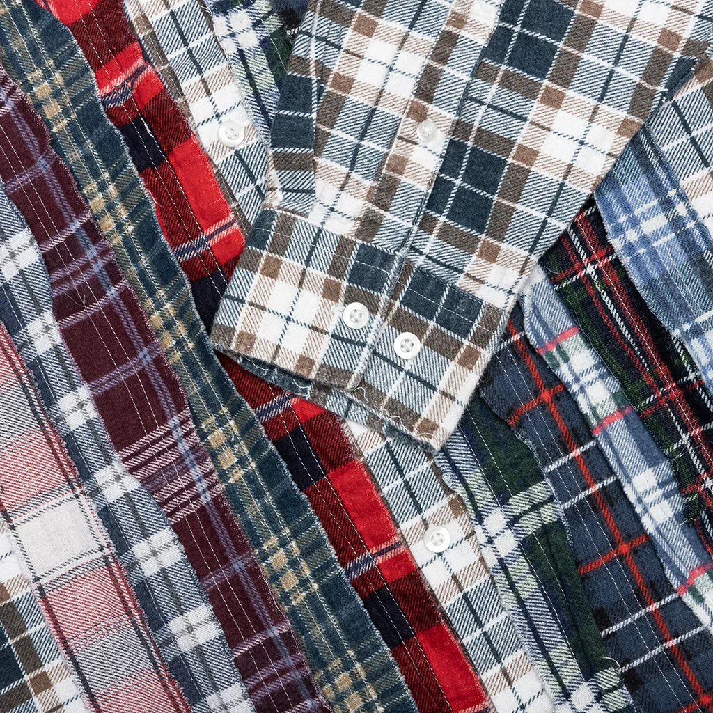 Ribbon Flannel Shirt - Assorted - Image 5