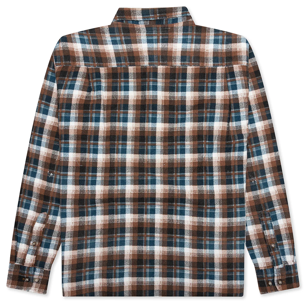 Ribbon Flannel Shirt - Assorted - Image 2