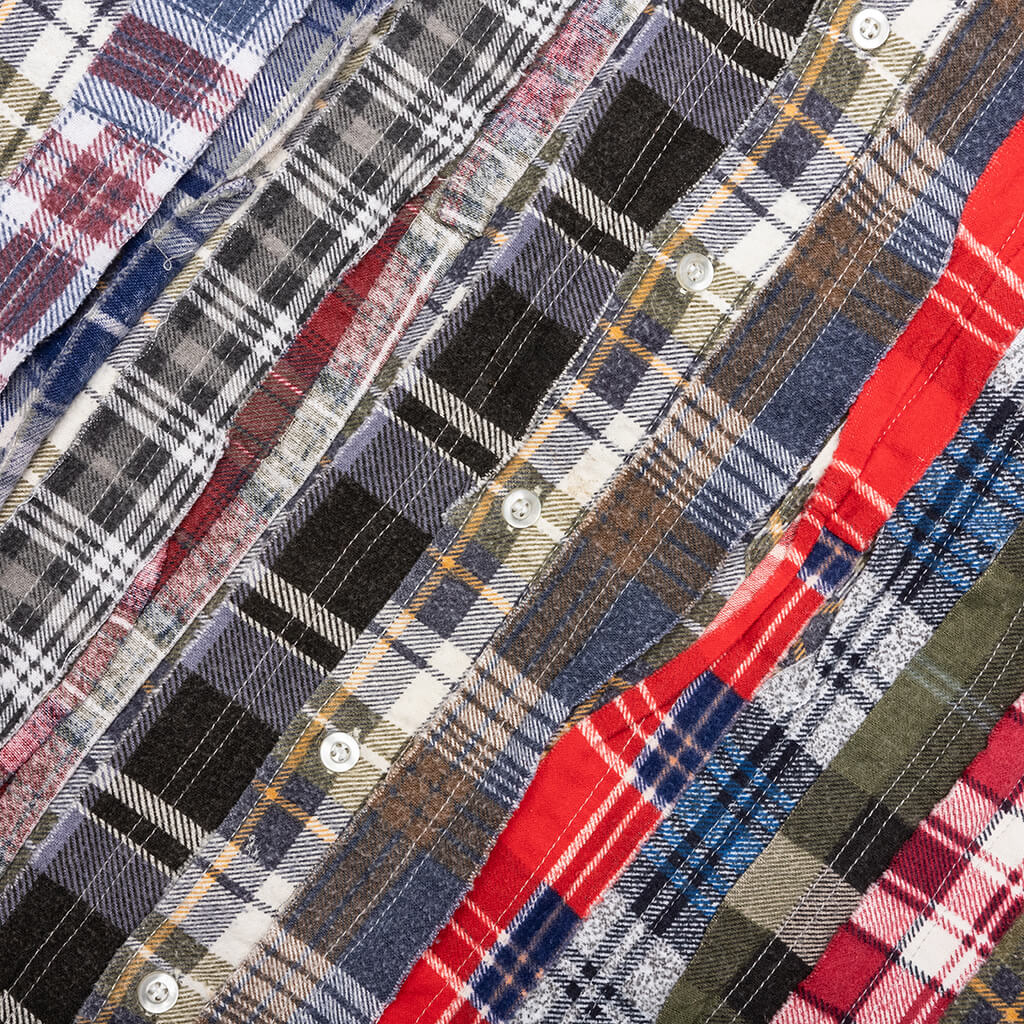 Ribbon Flannel Shirt - Assorted - Image 4