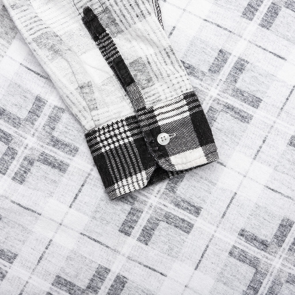 Ribbon Wide I.O. Flannel Shirt - Assorted - Image 5