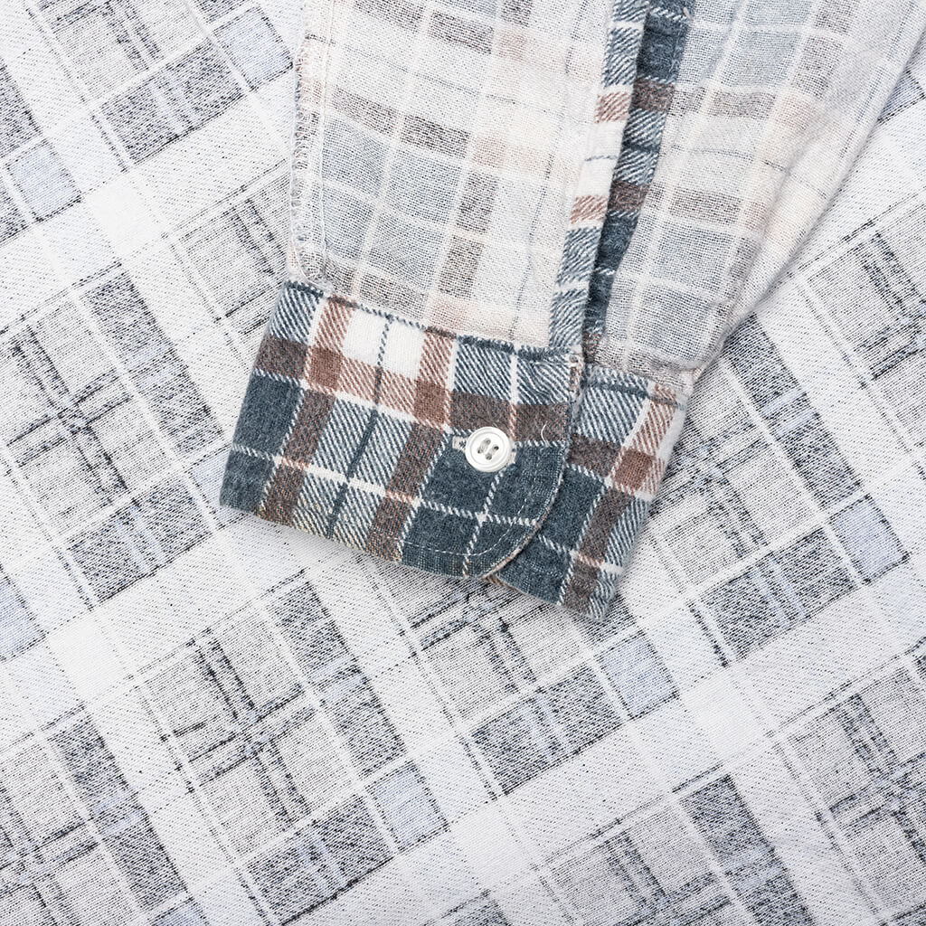 Ribbon Wide I.O. Flannel Shirt - Assorted - Image 3