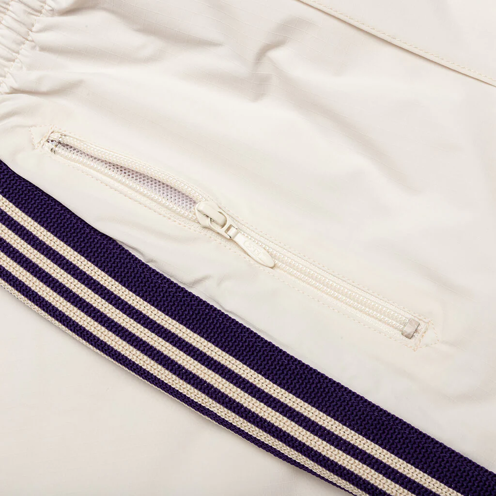 Needles x DC Shoes Track Pant Poly Ripstop - Ivory - Image 4