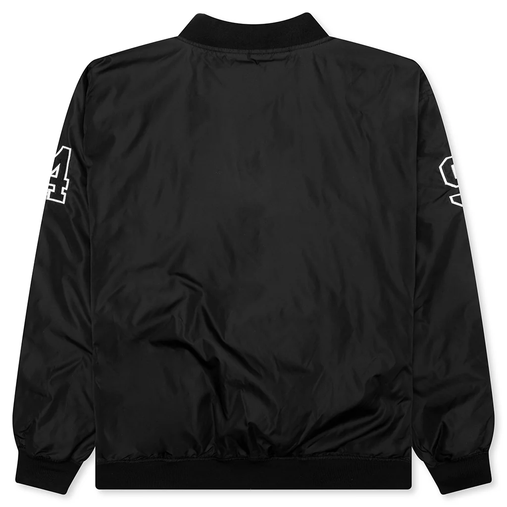 Baseball Jacket - Black - Image 2