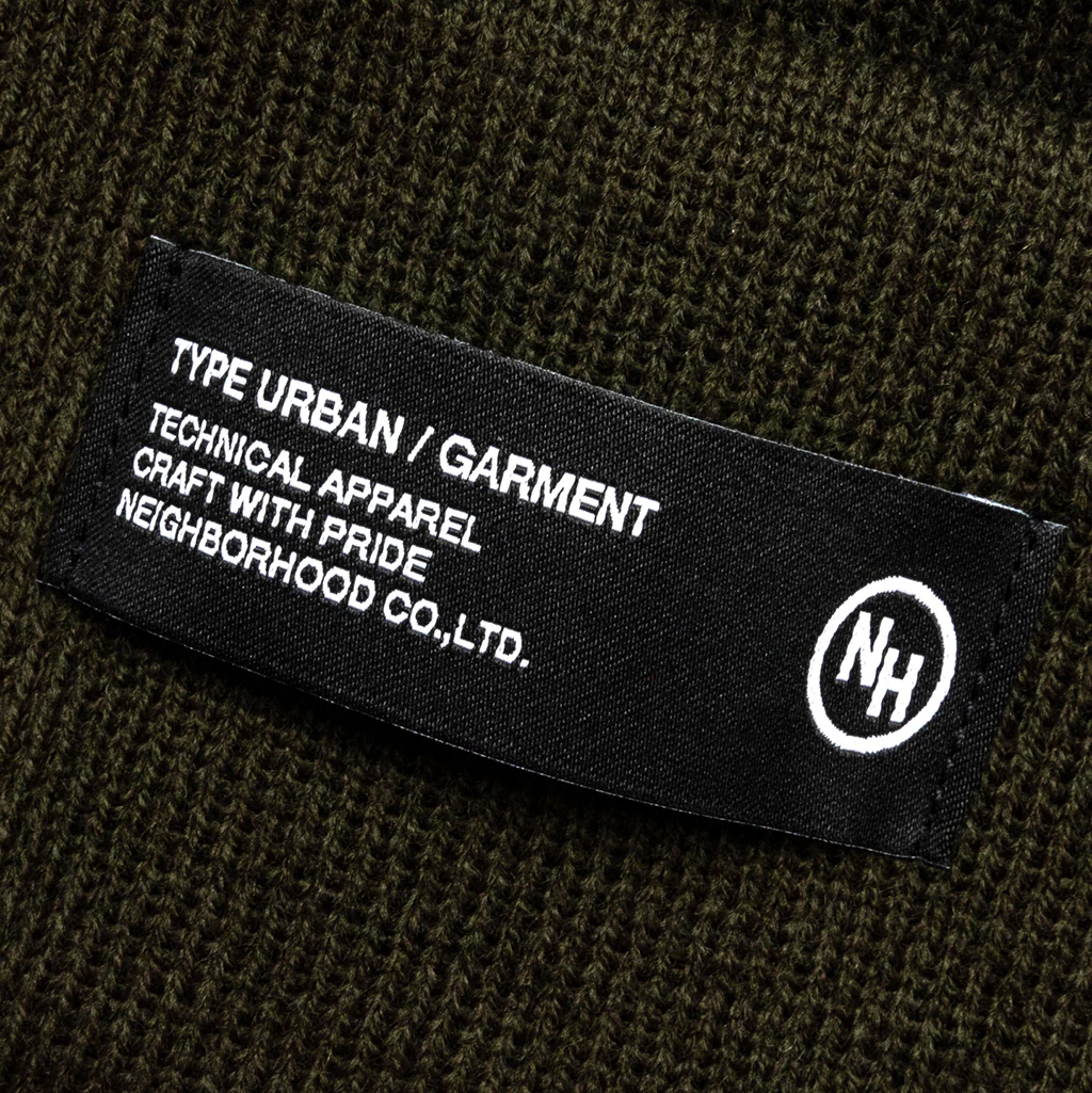 Beanie - Olive Drab - Image 2