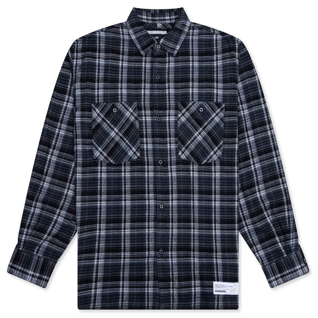 Clan Tartan L/S Check Shirt - Gray
