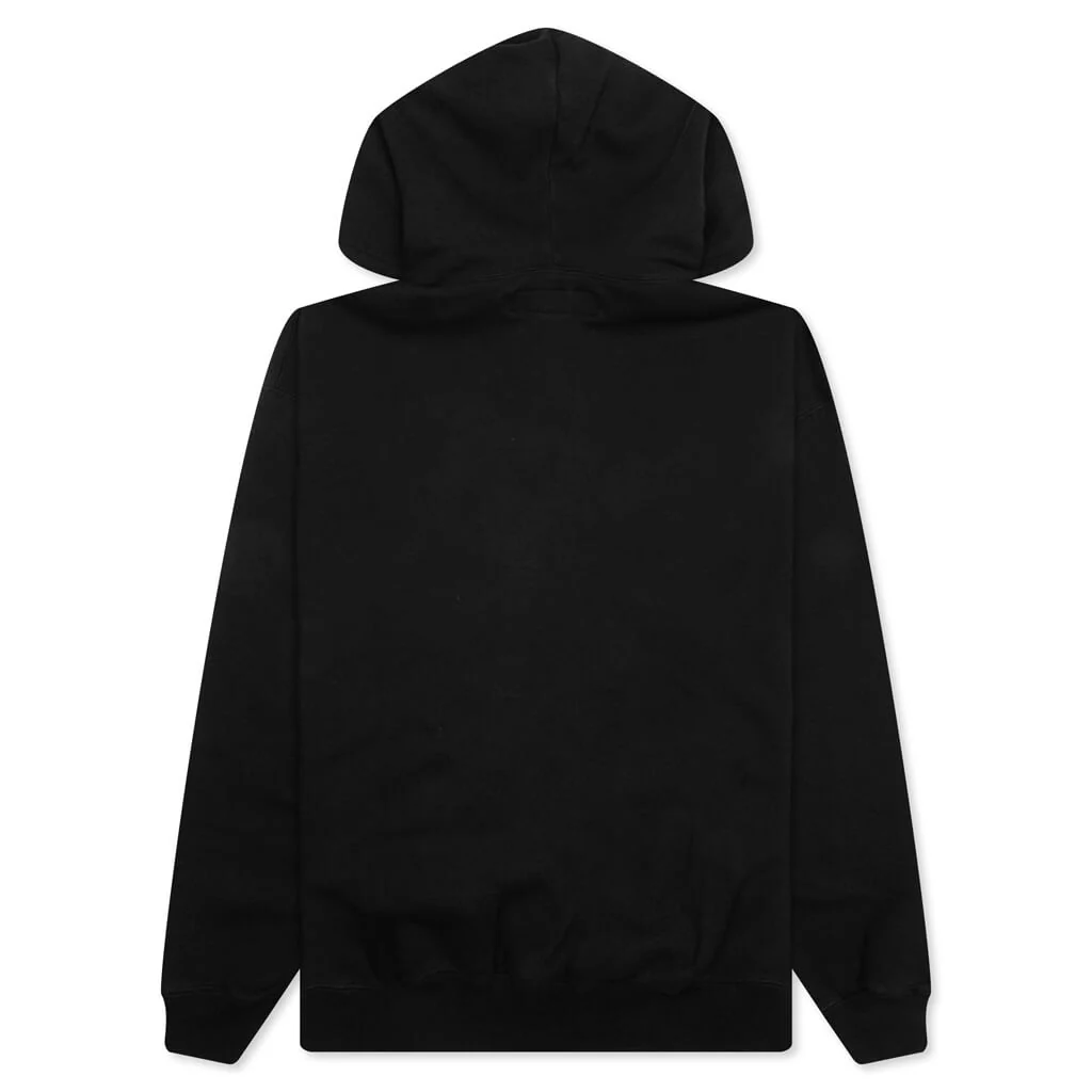 Classic Sweat Parka L/S - Black - Image 2