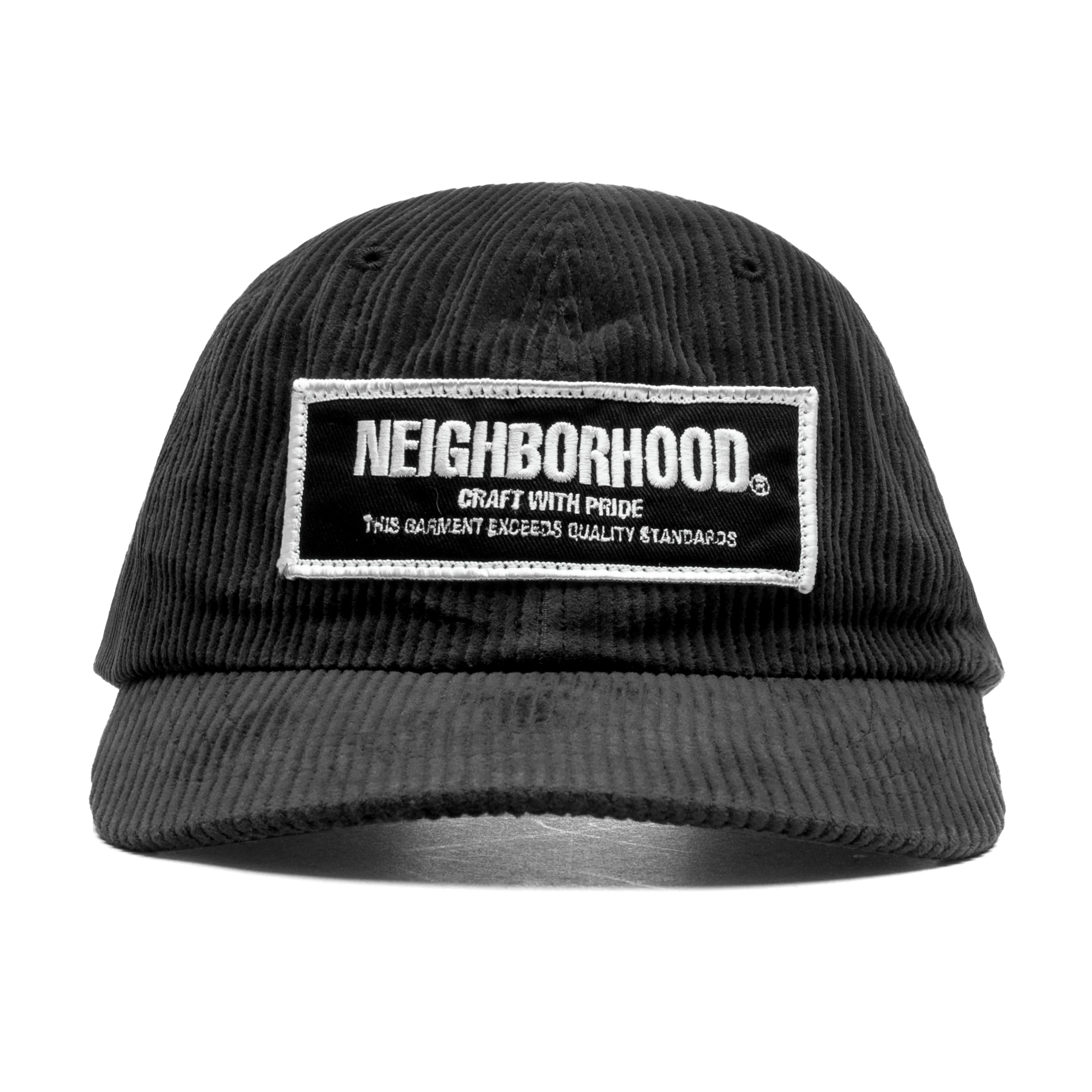 Corduroy Dad Cap - Black