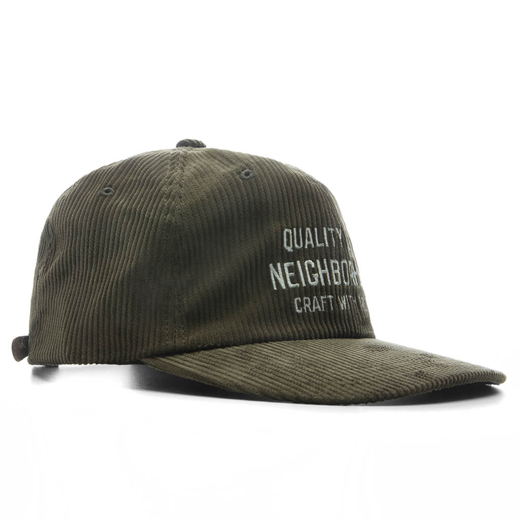 Corduroy Dad Cap - Olive Drab - Image 2