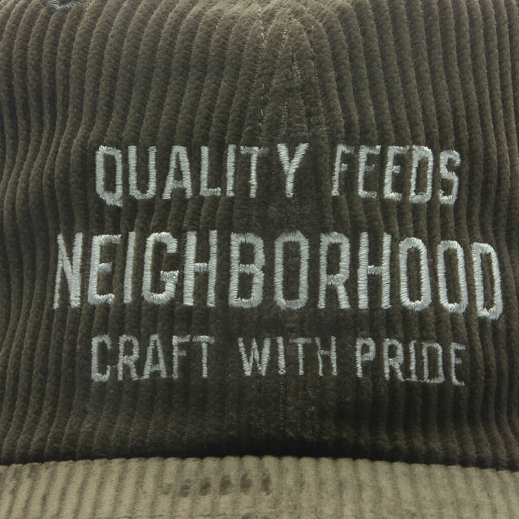 Corduroy Dad Cap - Olive Drab - Image 4
