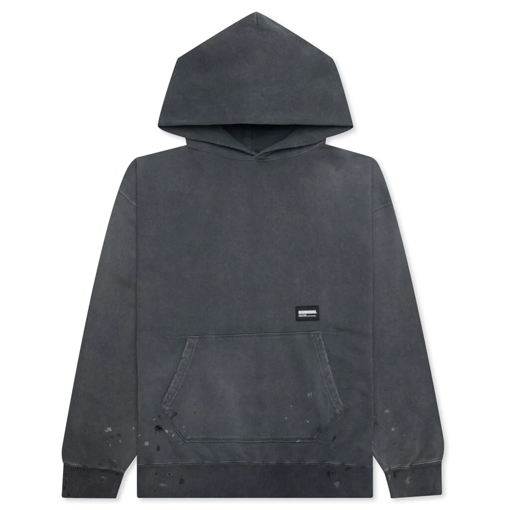 Damage Sweatparka LS - Grey