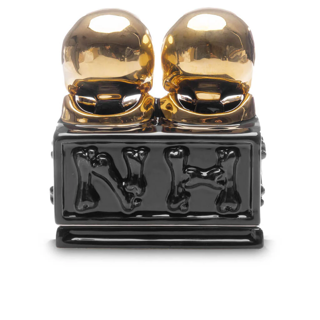 Dualskull Incense Chamber - Black/Gold - Image 2