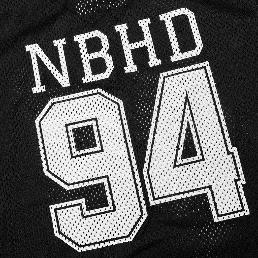 Hockey S/S V Neck - Black - Image 5
