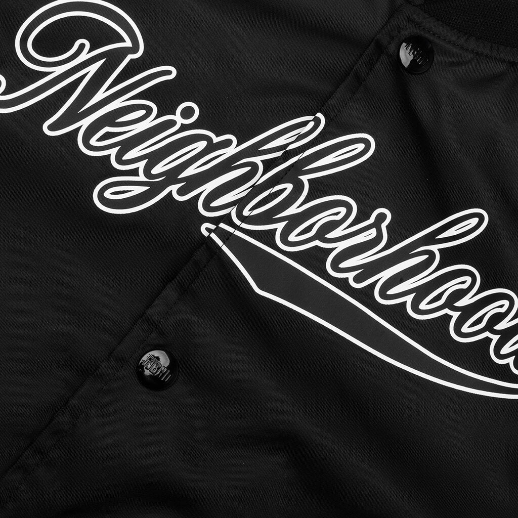 Kids OT . Baseball Jacket - Black - Image 3